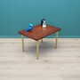 Vintage Coffee Table Wood Metal Brown 1970s 4