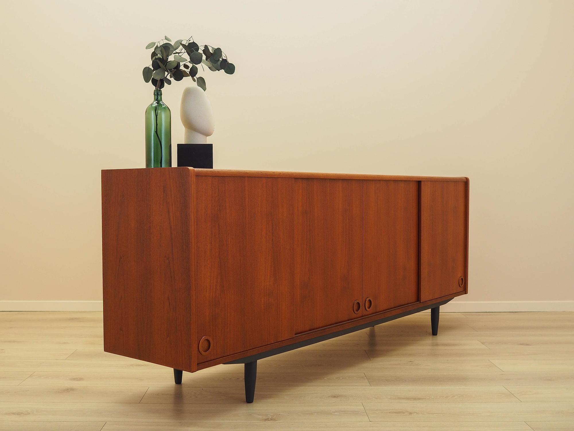 Teak sideboard 1970s 5