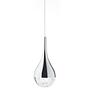 LED-Pendelleuchte Frizzante Glas Stahl Flammenanzahl: 3 2