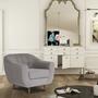 Sessel Vicky Baumwolle Taupe 5