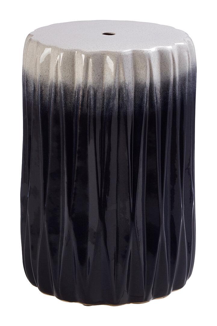 Azul Ombre Tischhocker Blau Weiß 0