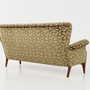 Vintage Sofa Buchenholz Textil Grün 1960er Jahre  3