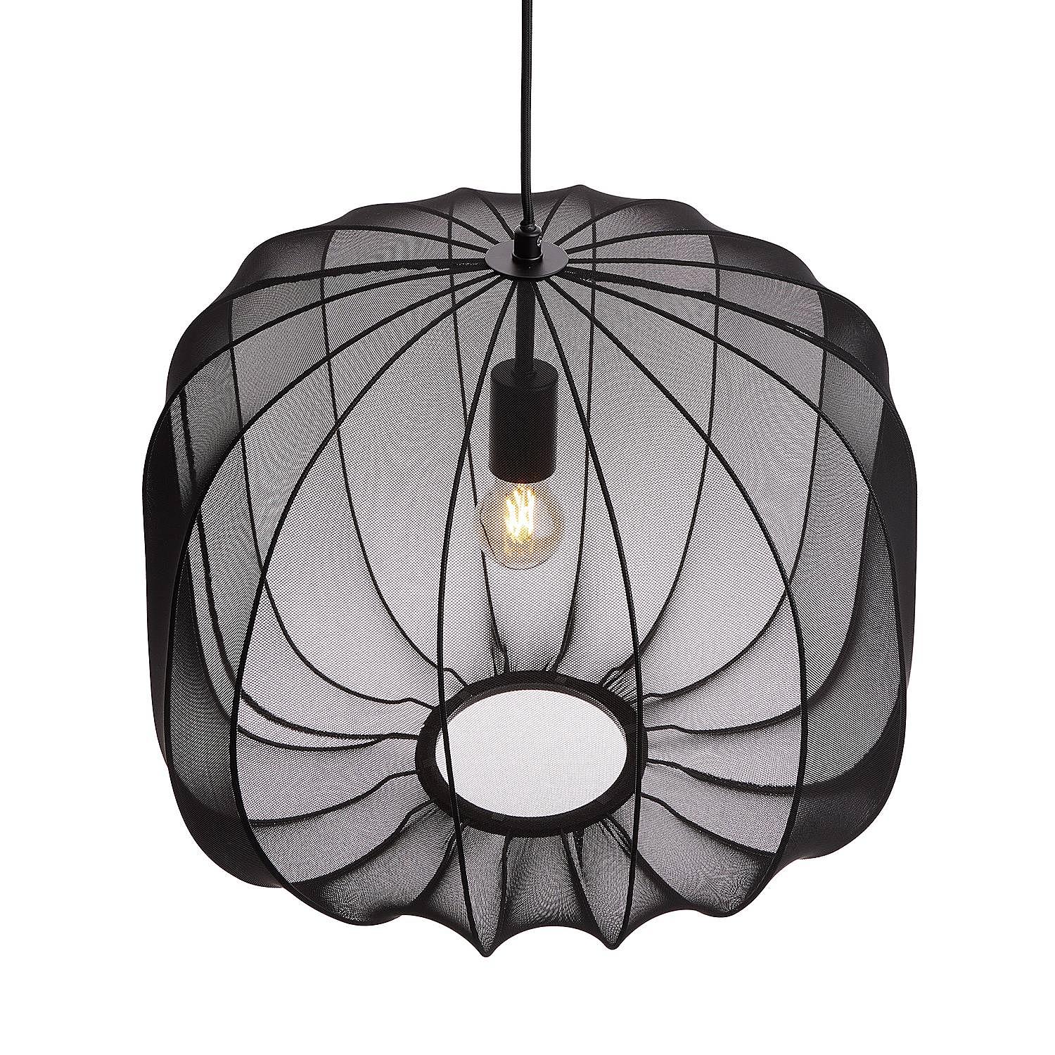 AMAL Hängeleuchte 1-Flammig Eisen Schwarz 50 cm 3