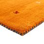 Wollteppich Gabbeh Uni Wolle Orange 120 x 170 cm 3