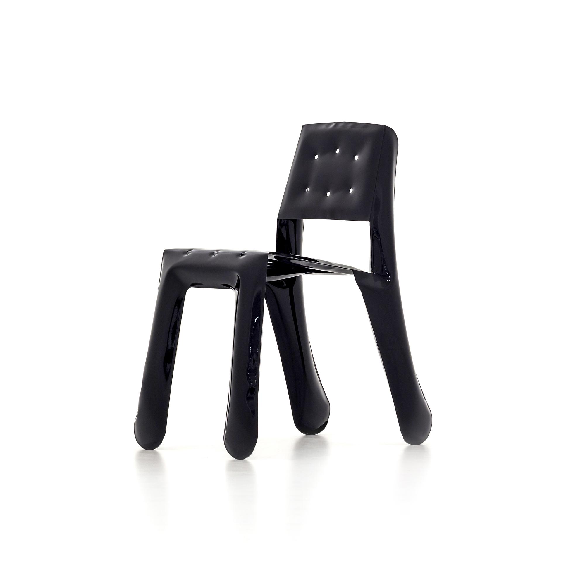 Chippensteel 0.5 Chair Steel Black Glossy 0