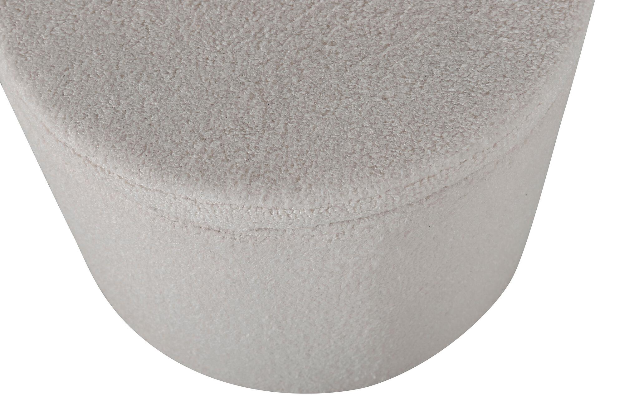 Dunken Pouf Offwhite Teddy 2