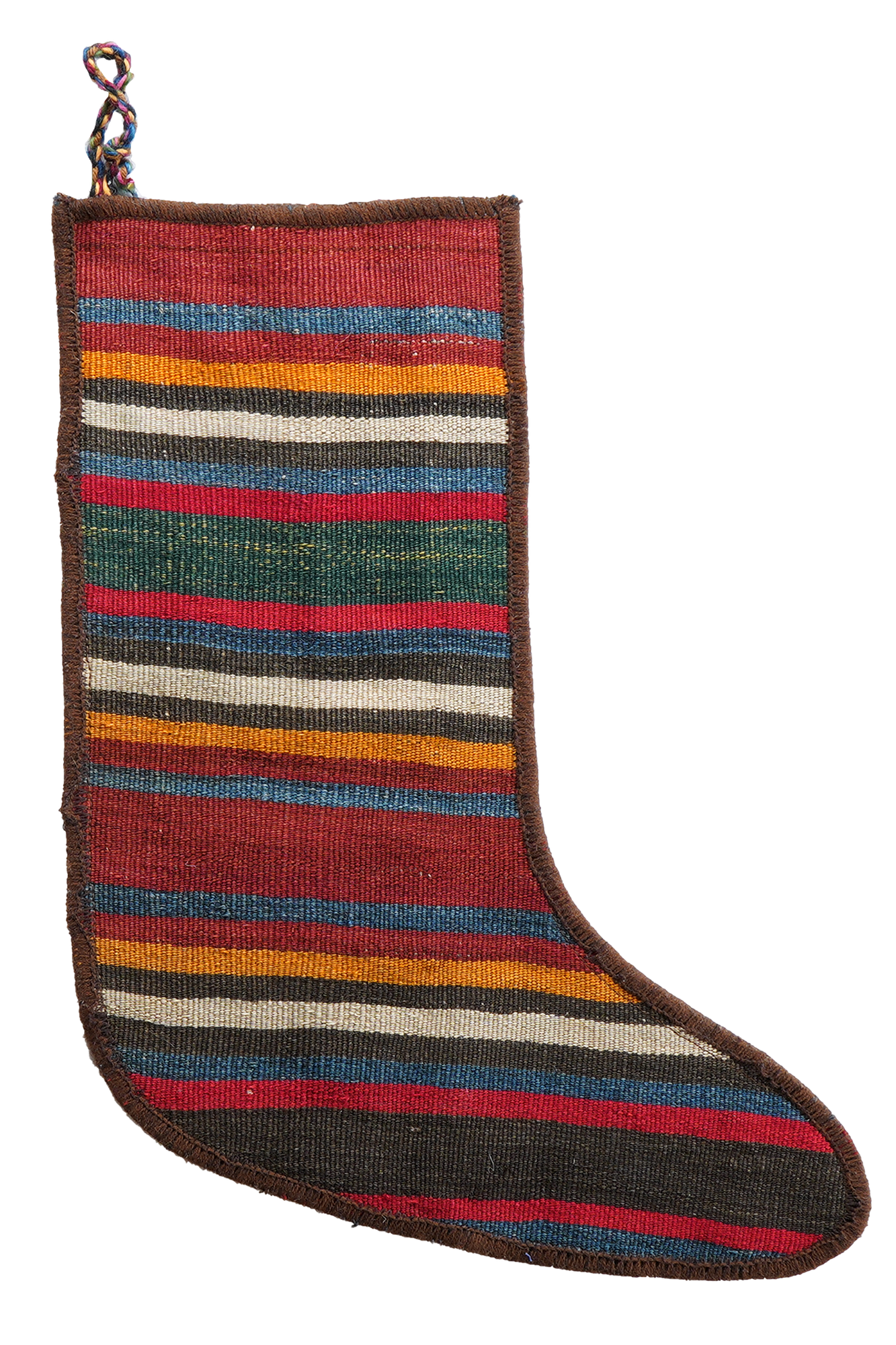 Christmas stocking Wool Multicolored 41x56cm 0