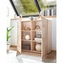 Highboard Holz Eiche Dekor 2