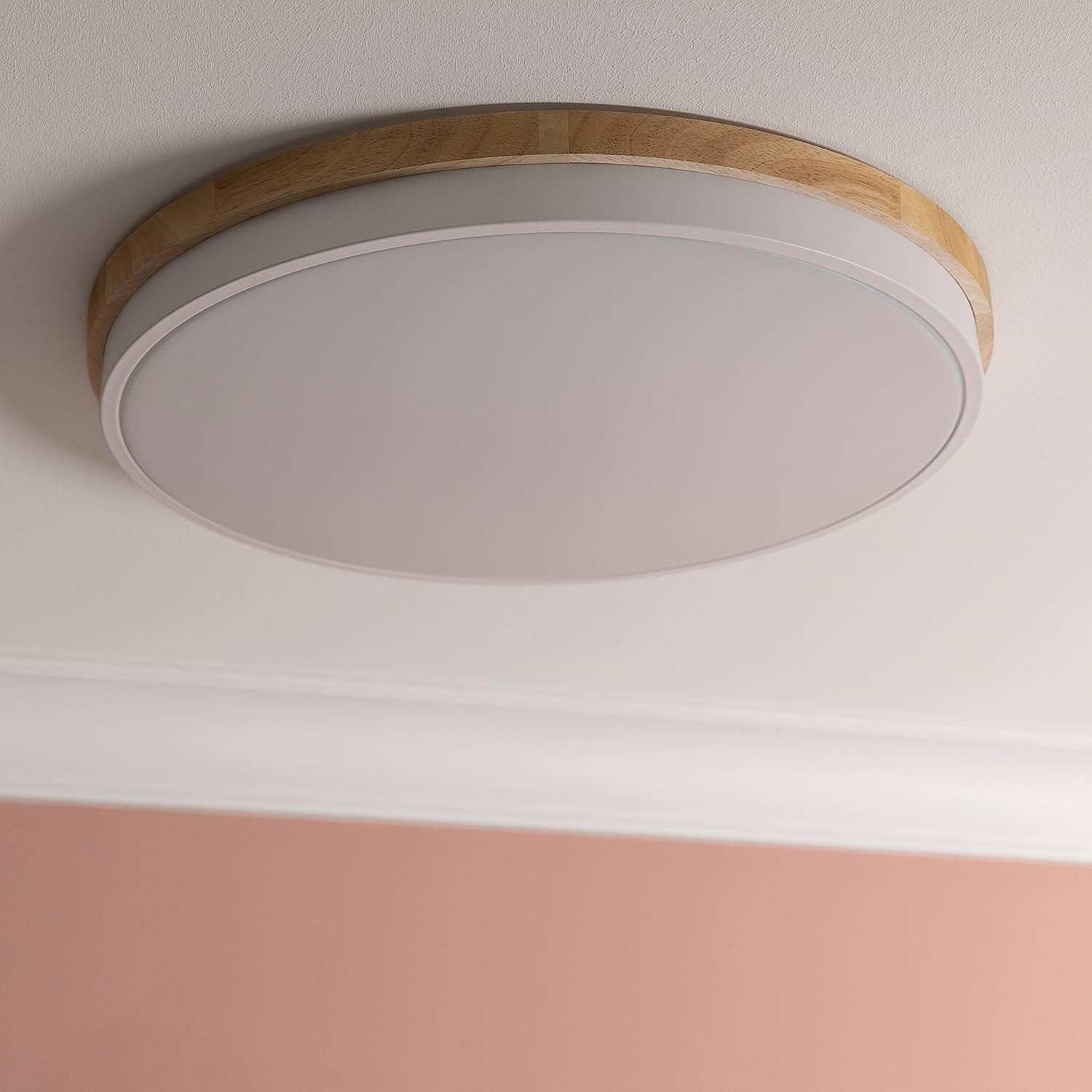 LED-Deckenleuchten Baarlo Typ B Braun Ø 50cm 2