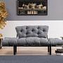 Nitta Sofa Bed 2-seater Grey 2