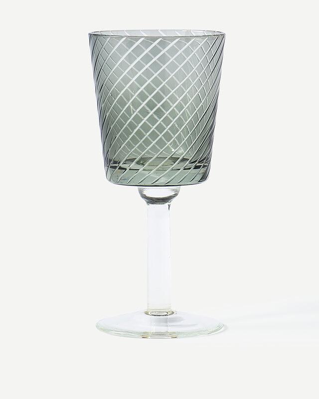 6x Library Wineglass-Set Glas Mehrfarbig 4