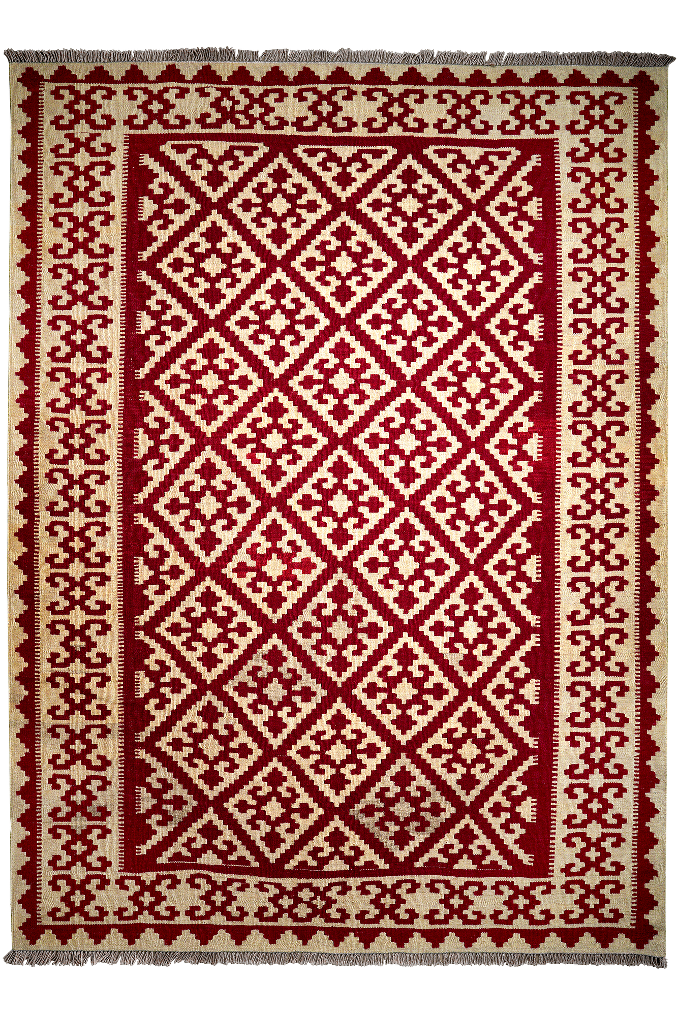 Kilim Gashgai Teppich Mehrfarbig 0