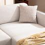 Belissimo Corner Sofa Right White 2