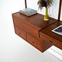 Modulares Teak-Regalsystem 60er Jahre Hansen & Guldborg 10