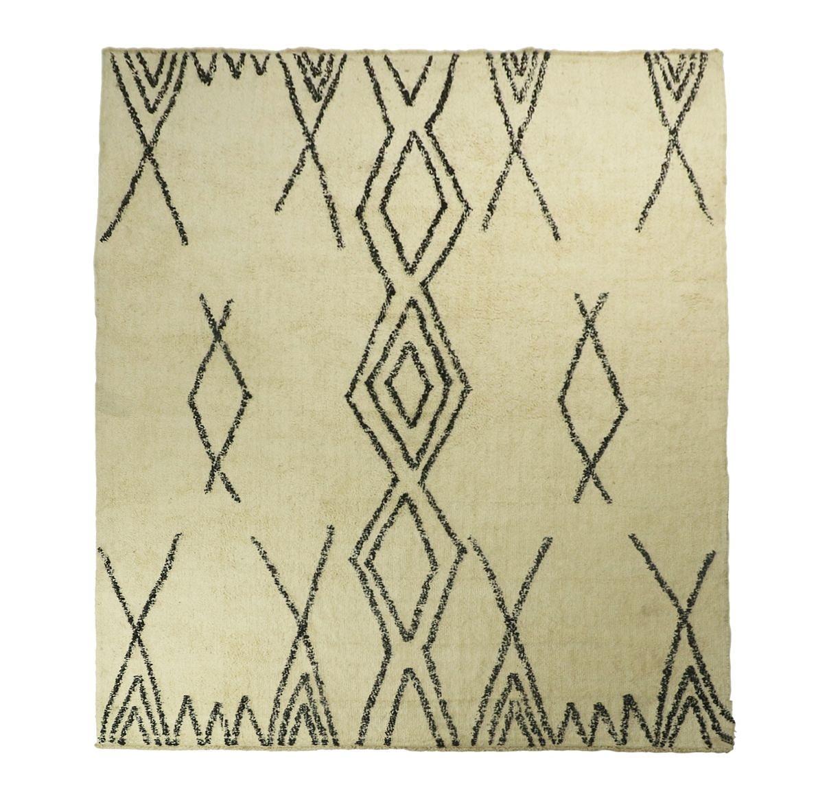 Teppich Baumwolle Beige 0