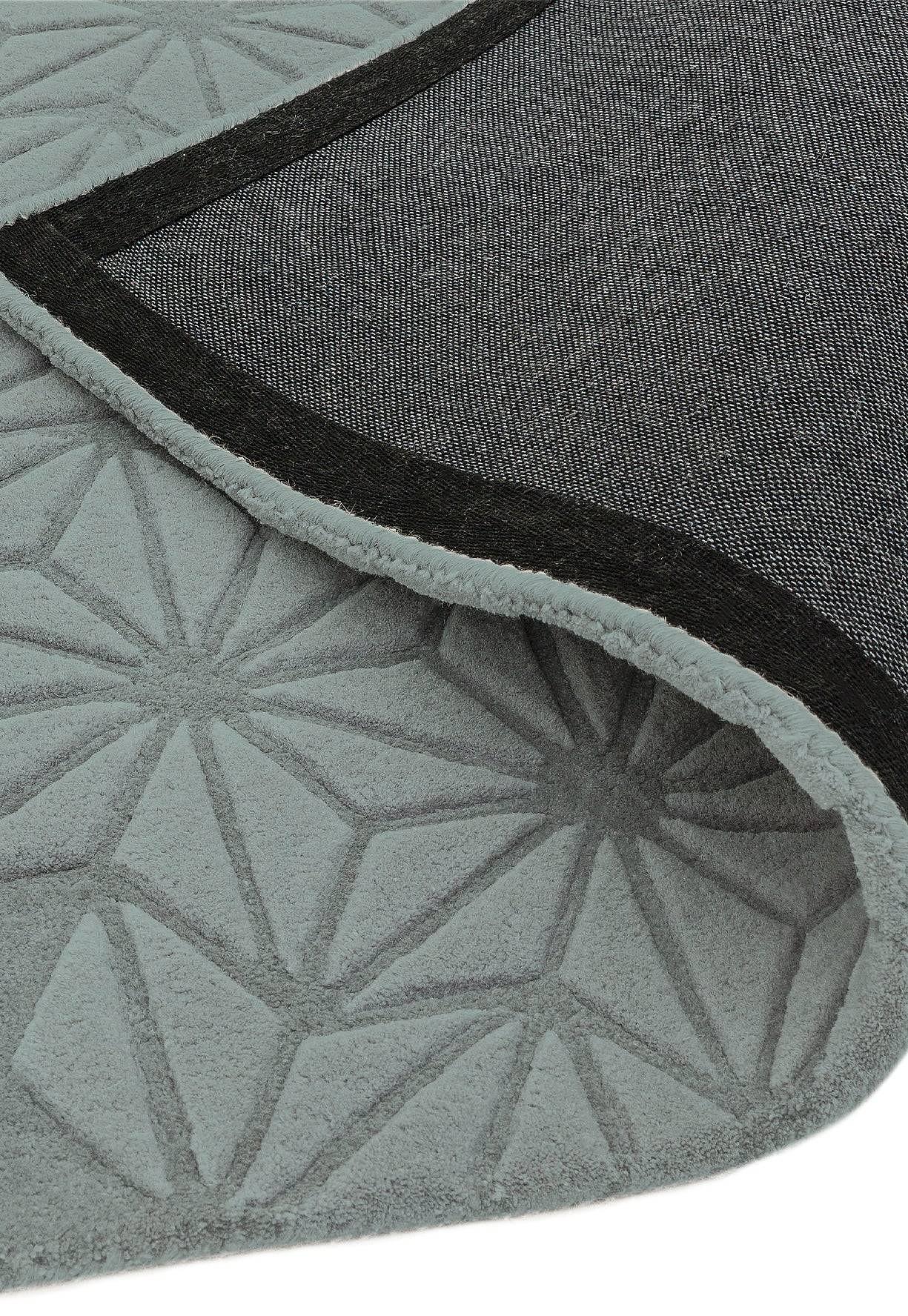 Starburst Carpet Wool Silver 120x170cm 4