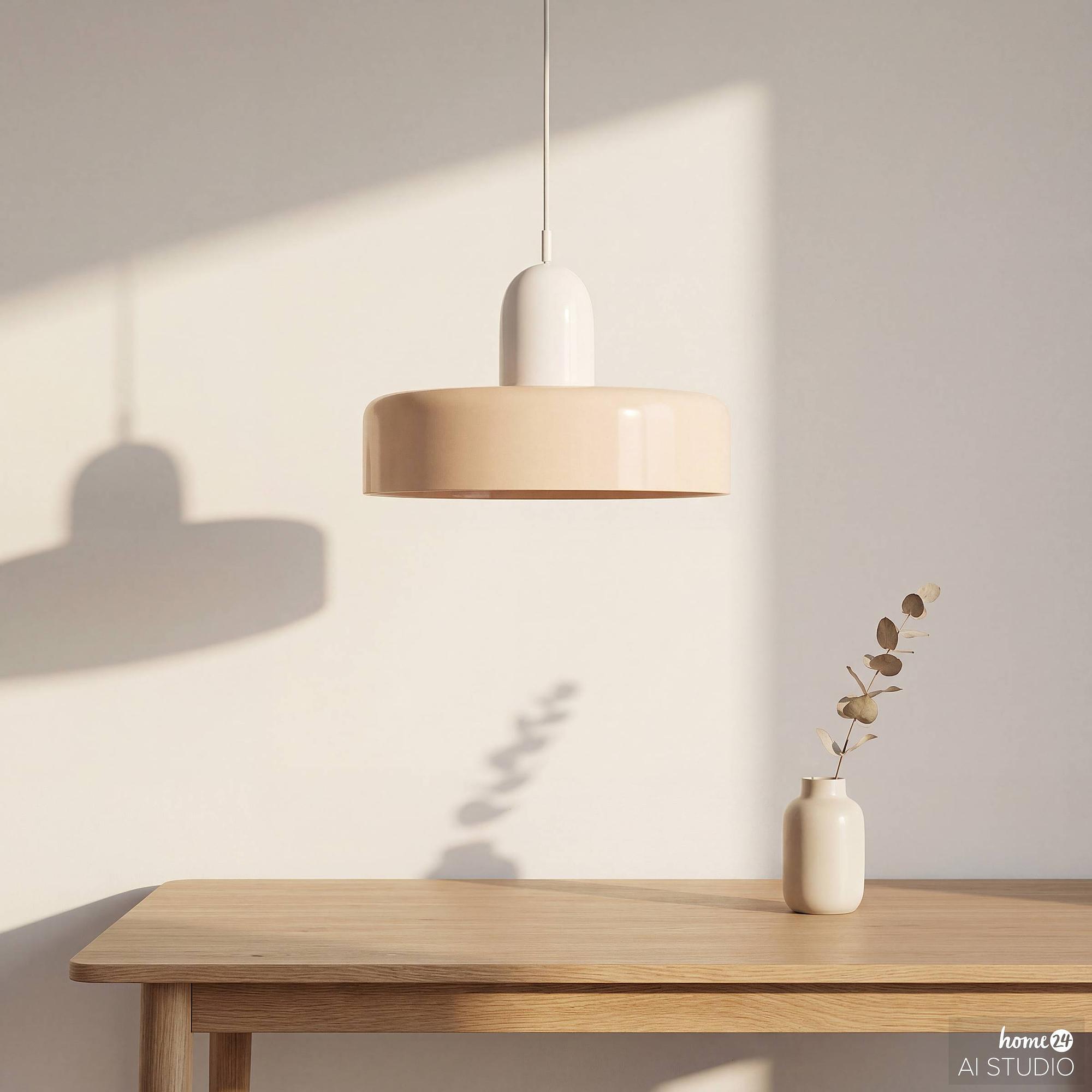 Kantha Pendelleuchte Glas Eisen Weiß 0