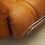 Space Age 3-Sitzer Sofa Orange 1960er Jahre 10