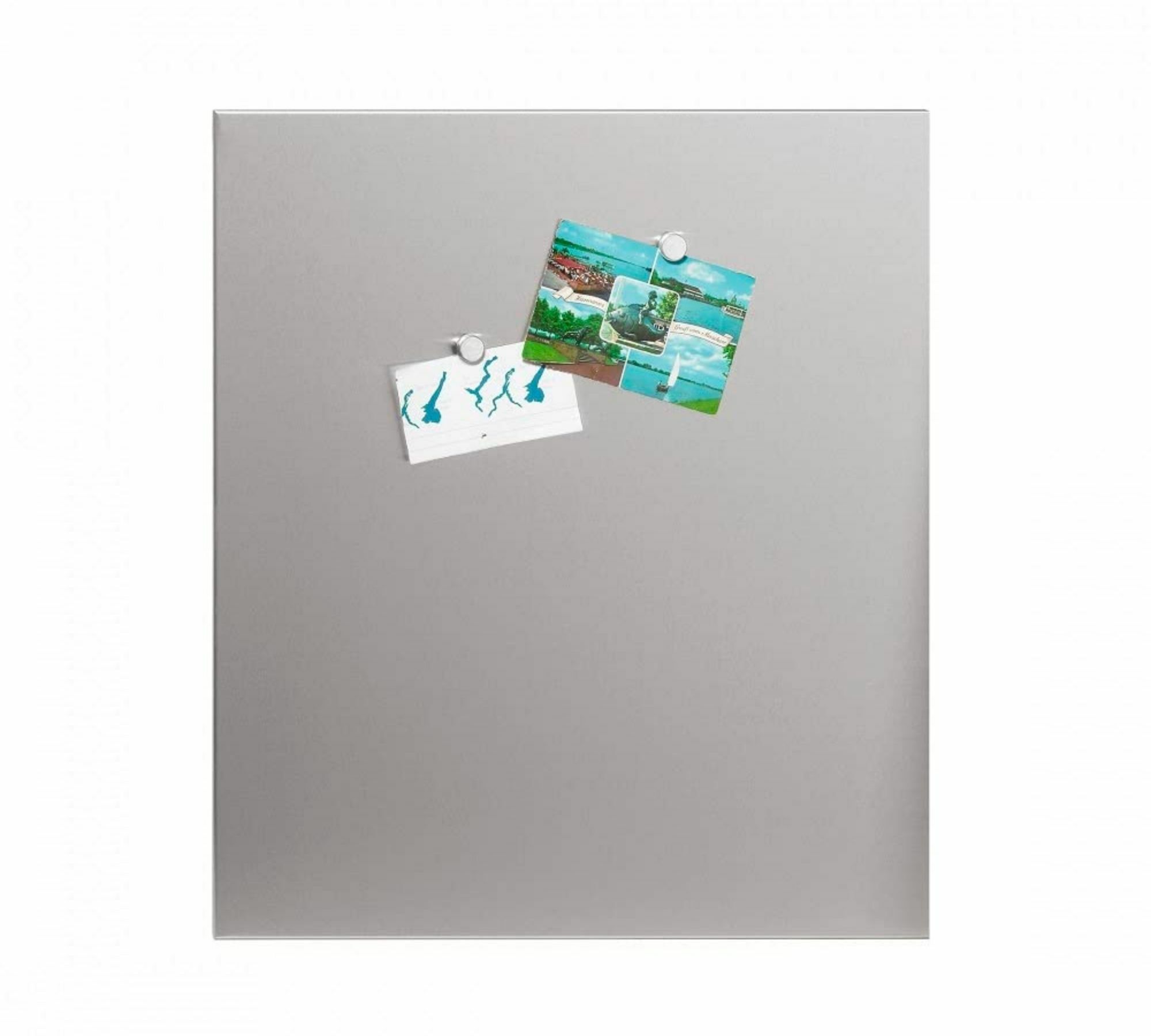 Muro Magnettafel Edelstahl Matt 50 x 60 cm 0