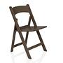 2x Travano Garden Chair Plastic Brown 3