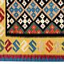 Kilim Gashgai Teppich Wolle Mehrfarbig 1