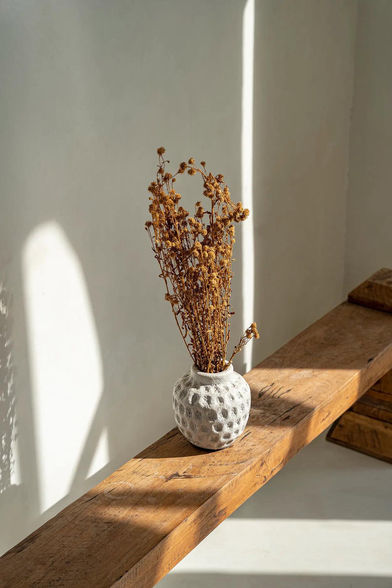 Trendy Vase Grau 1
