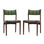 2er Set Teak-Stühle  1970er Jahre 0