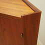 Vintage corner cabinet teak brown 1970s 9