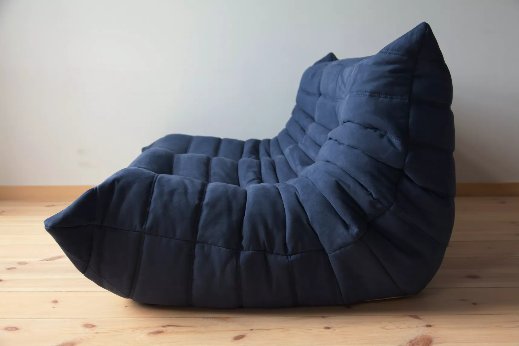 Togo Sofa 2-Sitzer Textil Marineblau 3