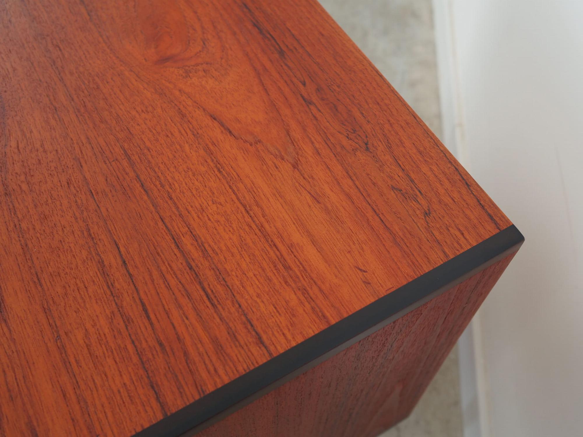 Vintage cabinet teak brown 1960s 12