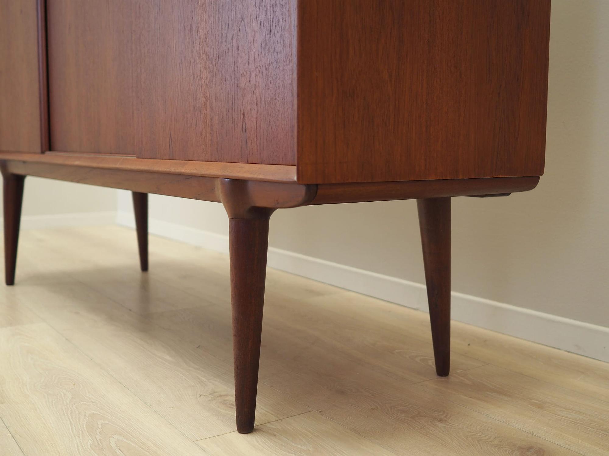 Vintage Sideboard Teak Brown 1970s 14