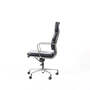 Vitra Eames EA 219 Aluminium Soft Pad Chair Schwarz 3