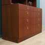 Vintage Bookshelf Teak Brown 1960s 4