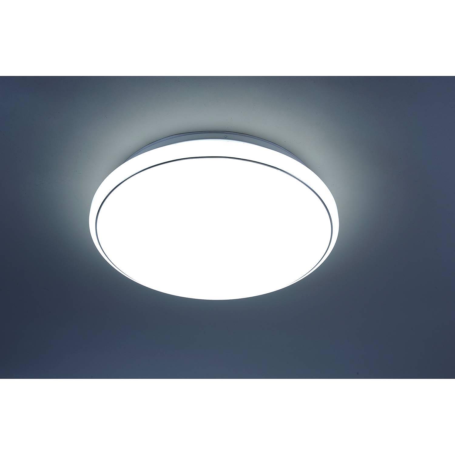 LED Ceiling Light Jupiter Plastic / Steel 1-light 4