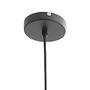Pendant lamp Agra Stainless steel Black 2