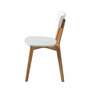 2x Dining chair Ash wood White Ash 3