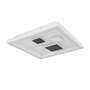 LED Deckenleuchte 2-flammig Acrylglas Metall lackiert 0