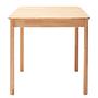 Trino Dining Table Heartwood Beech 80 cm 1