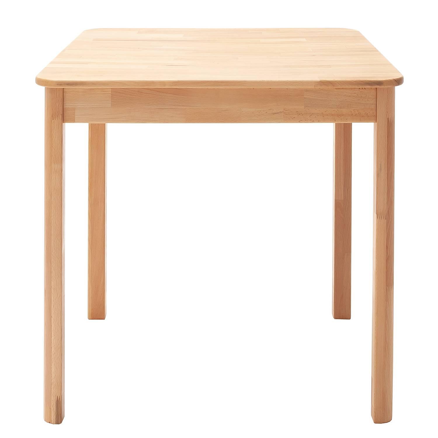 Trino Dining Table Heartwood Beech 80 cm 1