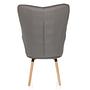 Havenio I Armchair Fabric Velvet Grey 7