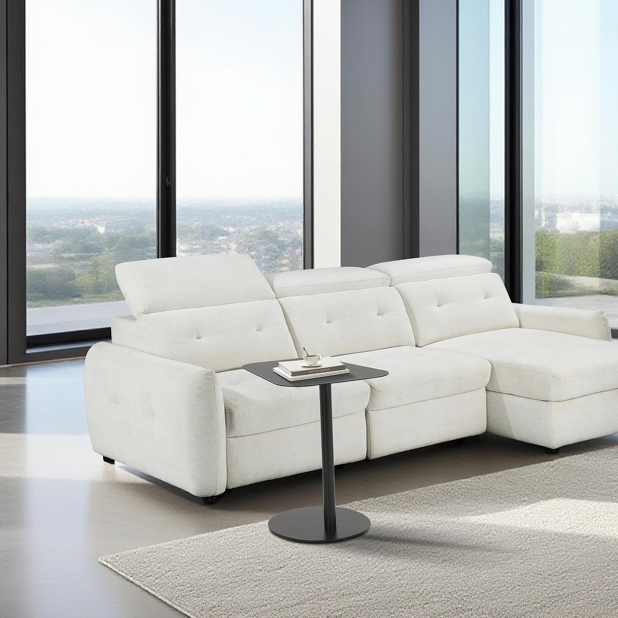 Lothrop Beistelltisch Metall Schwarz 2