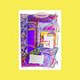 El pasillo del Riad Kunstdruck Mehrfarbig 1