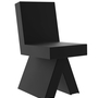 X-CHAIR Stuhl Schwarz 0