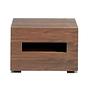 Bedside table Walnut Steel 6