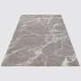 Hochflorteppich mit marmoriertem Muster 2