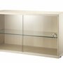 Vitrinenschrank Beige 0