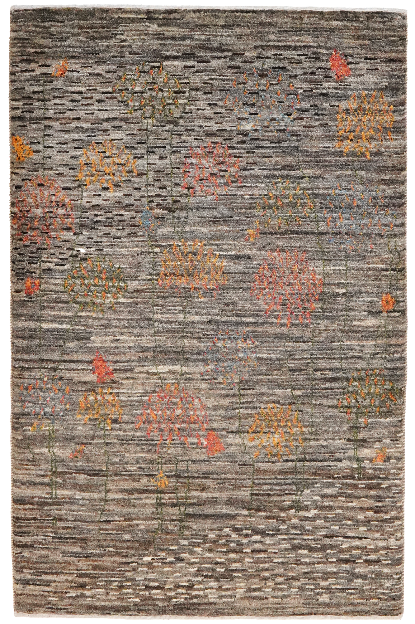 Rizbaf Gabbeh Rug Wool Grey 0