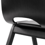 Touchwood Stuhl Holzgestell Schwarz 1