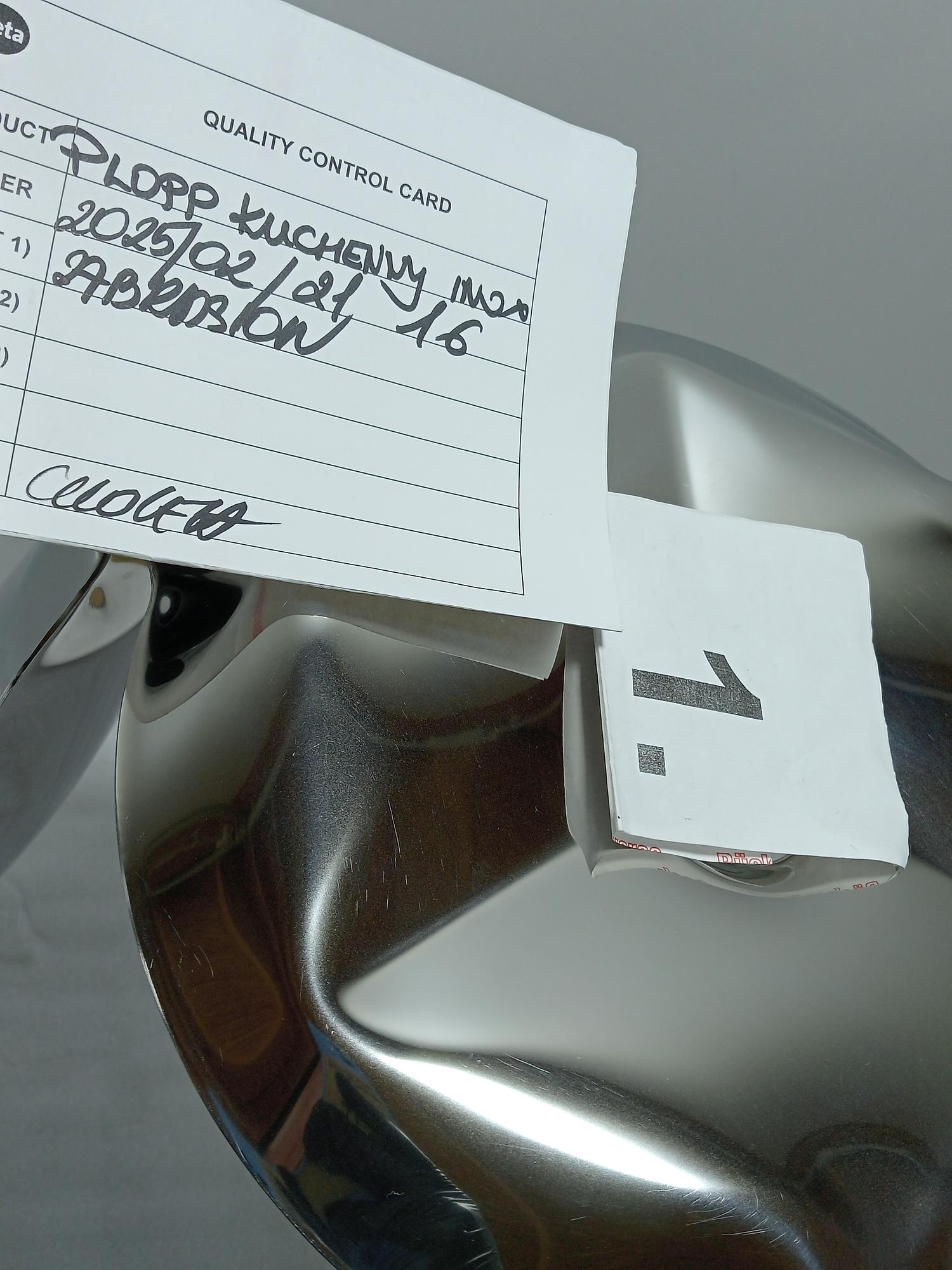 Plopp Kitchen Stool Stainless Steel Inox 5