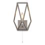 Chassis Wall Light Steel Single-flame 0